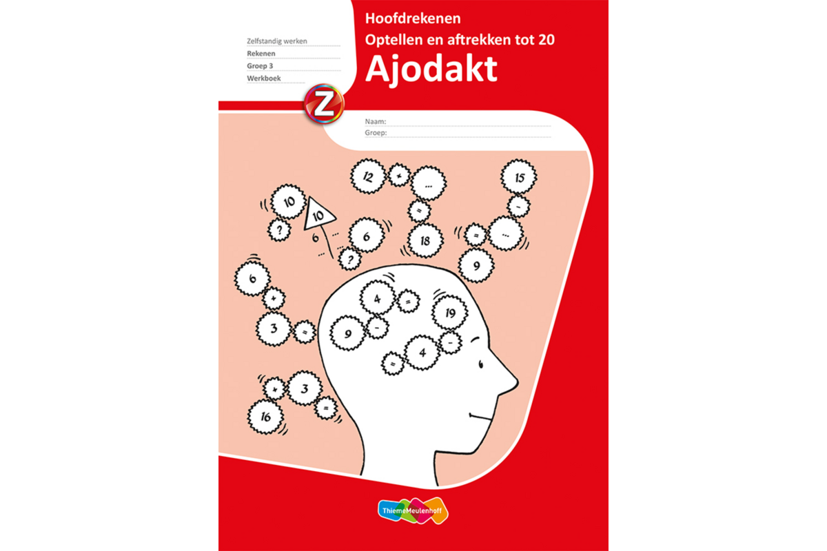 Hoofdrekenen opt./aftr. tot 20 werkboek groep 3 (5 stuks)