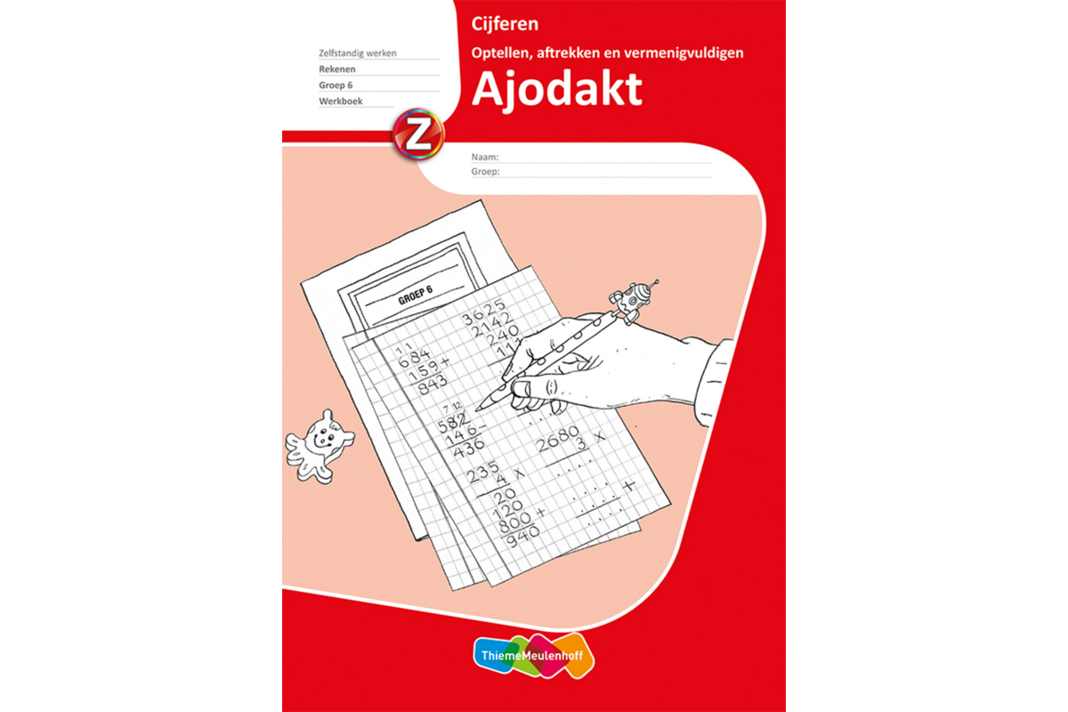 Cijferend opt./aftr./vermenigv. werkboek groep 6 (5 stuks)