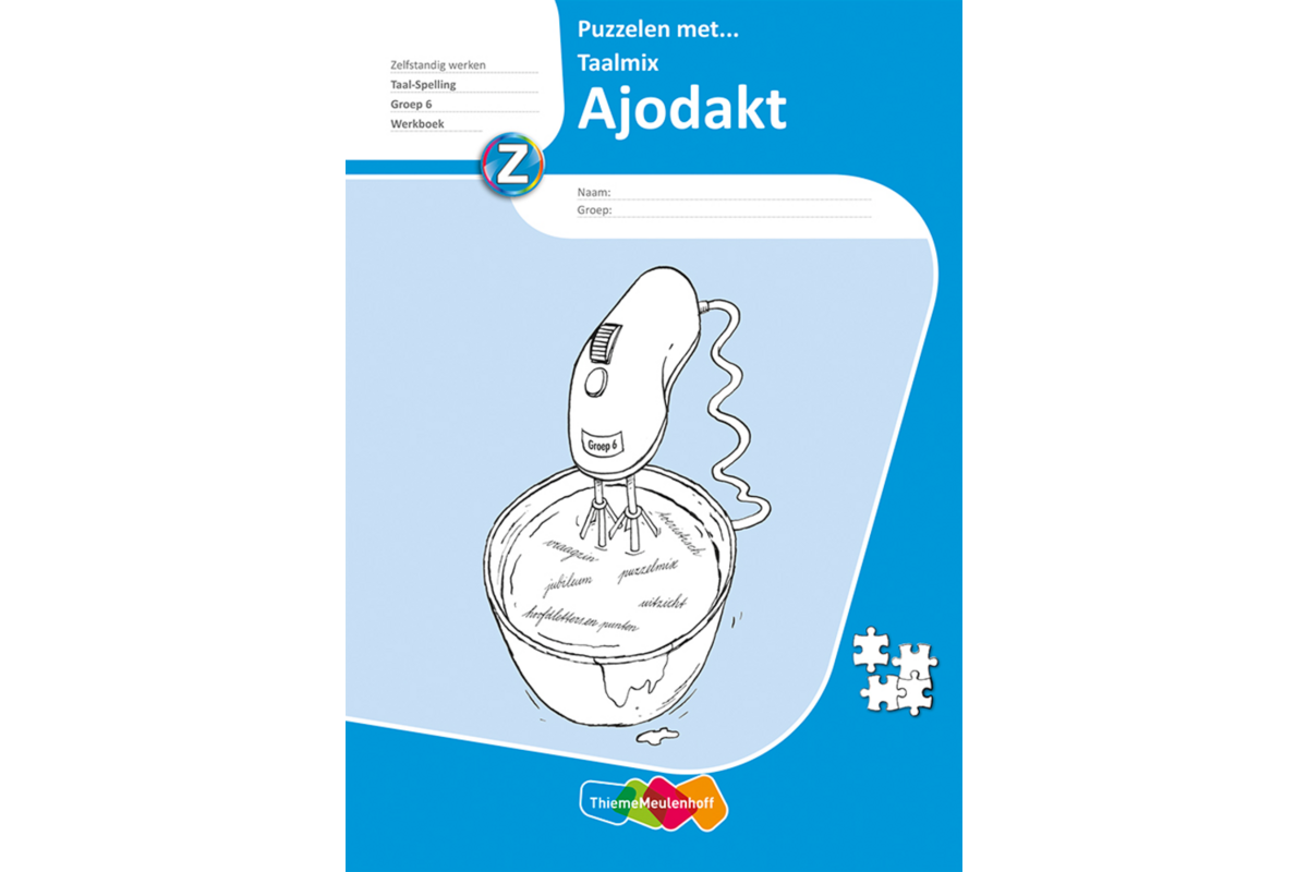 Puzzelen met taalmix werkboek groep 6 (5 stuks)