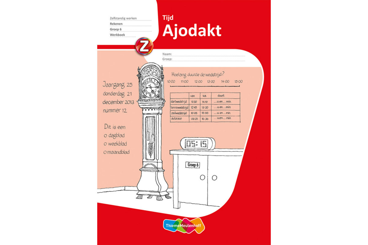 Tijd werkboek groep 6 (5 stuks)
