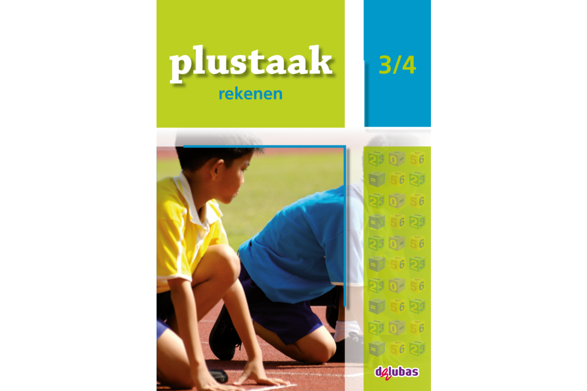 Plustaak rekenen groep 3-4 werkboek (5 stuks)