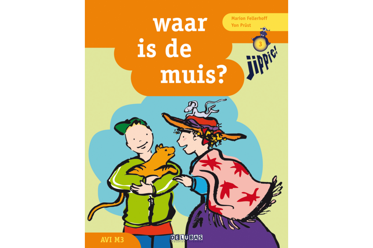 Jippie leesboek 3 - waar is de muis? - avi M3
