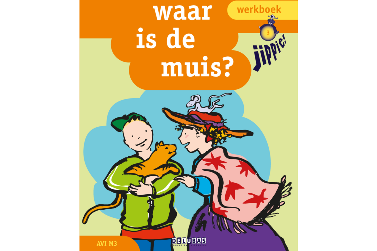 Jippie werkboek 3 - waar is de muis? - avi Start (5 stuks)