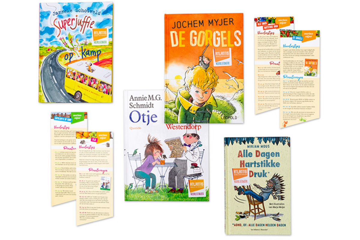 Atlantis voorleesboekenpakket groep 4