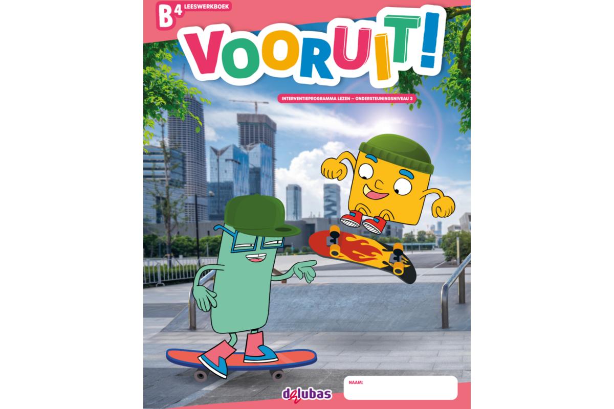 Vooruit! leeswerkboek B4 (5 stuks)