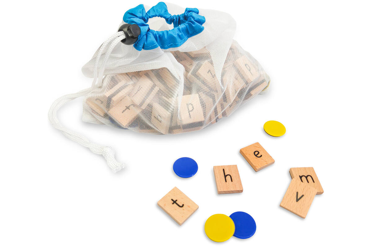 Atlantis Start aanvulling letterblokjes en fiches 
(134 blokjes, 2x12 fiches)
