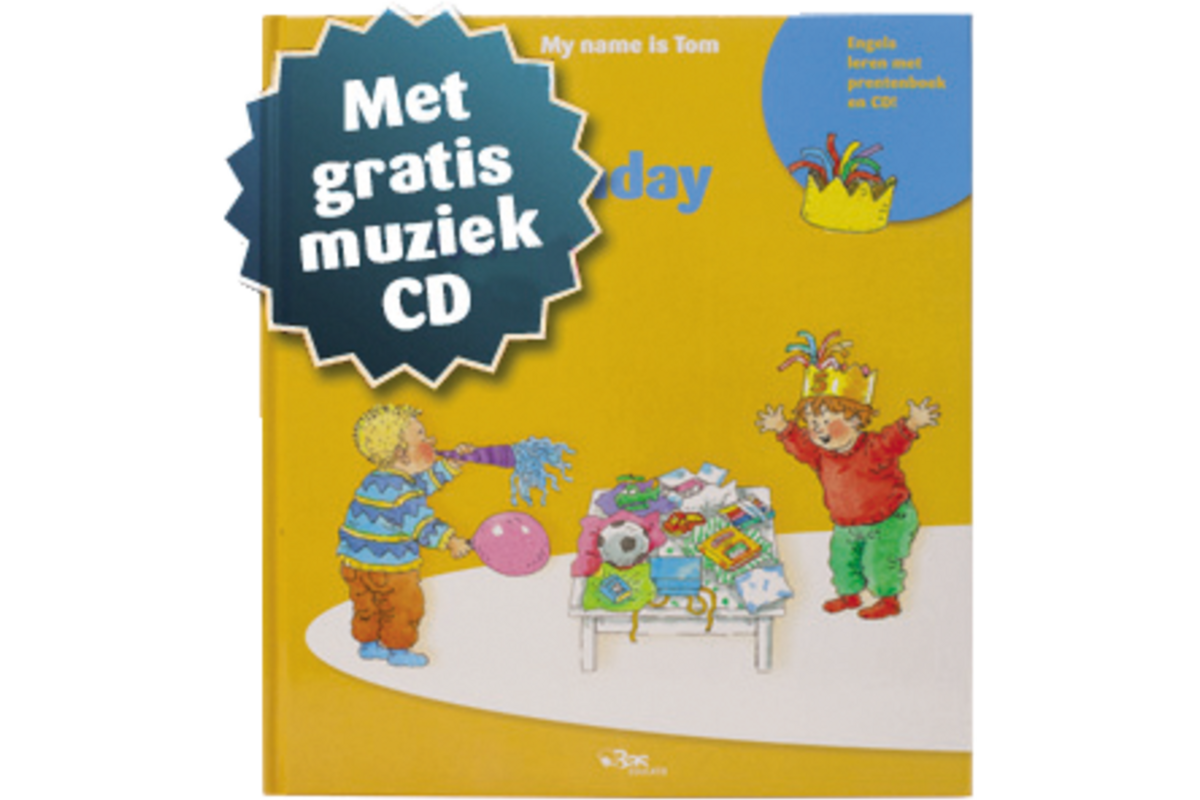 My name is Tom 1 prentenboek - My birthday