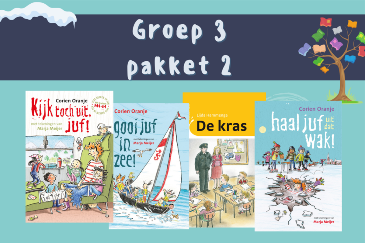 Winterleespakket M3/E3 gr 3: 4 boeken
