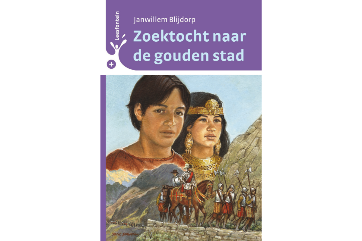 Leesfontein leesboek plus zoektochtnaar de gouden stad