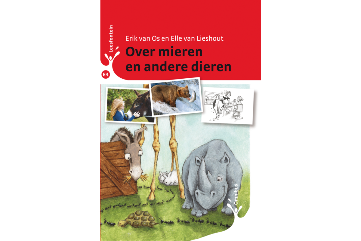 Leesfontein omnibus E4 over mieren en andere dieren