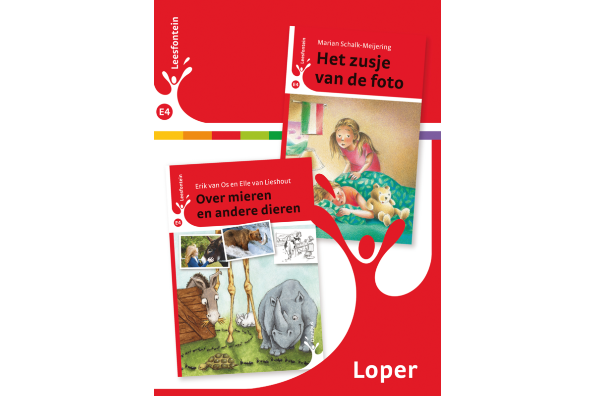 Leesfontein loper E4 (5 stuks)