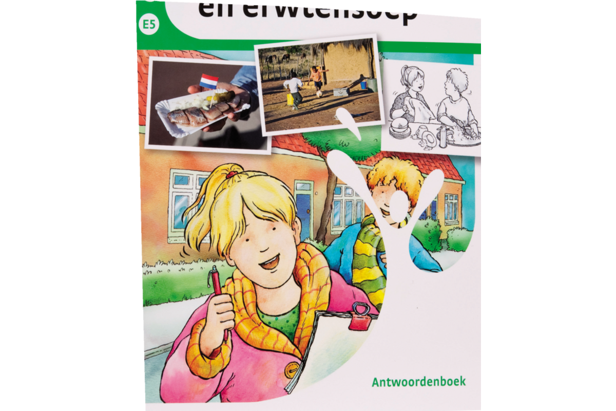 Leesfontein omnibus antw. Boek E5 erwtensoep en maanzaadtaart