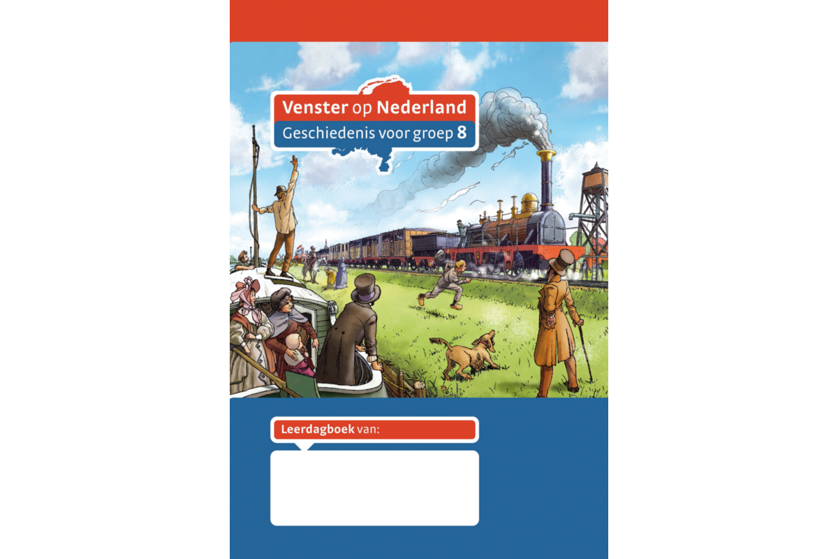 Venster op Nederland groep 8 leerdagboek (5 stuks)