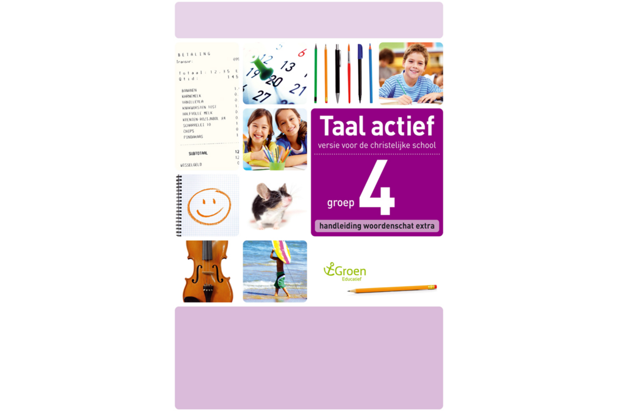 Taal actief 4 gr. 4 parallelversie handleiding woordenschat extra