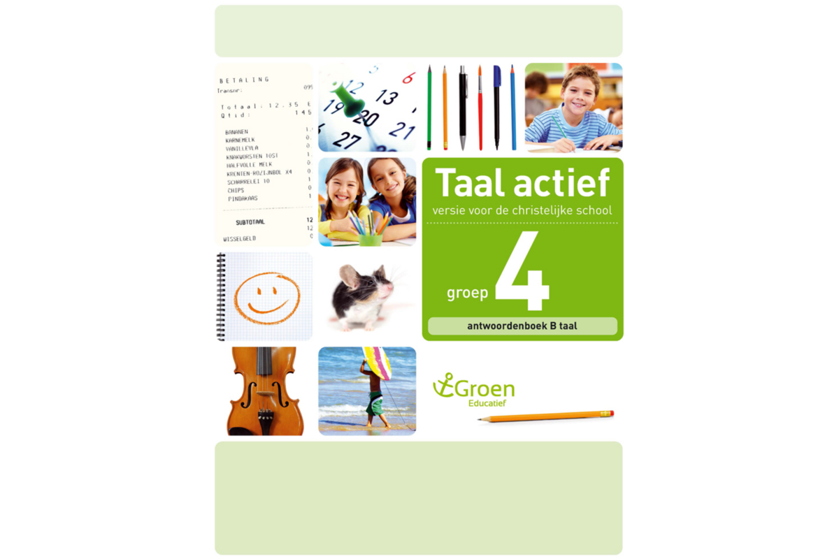 Taal actief 4 gr. 4 parallelversie antwoordenboek B taal