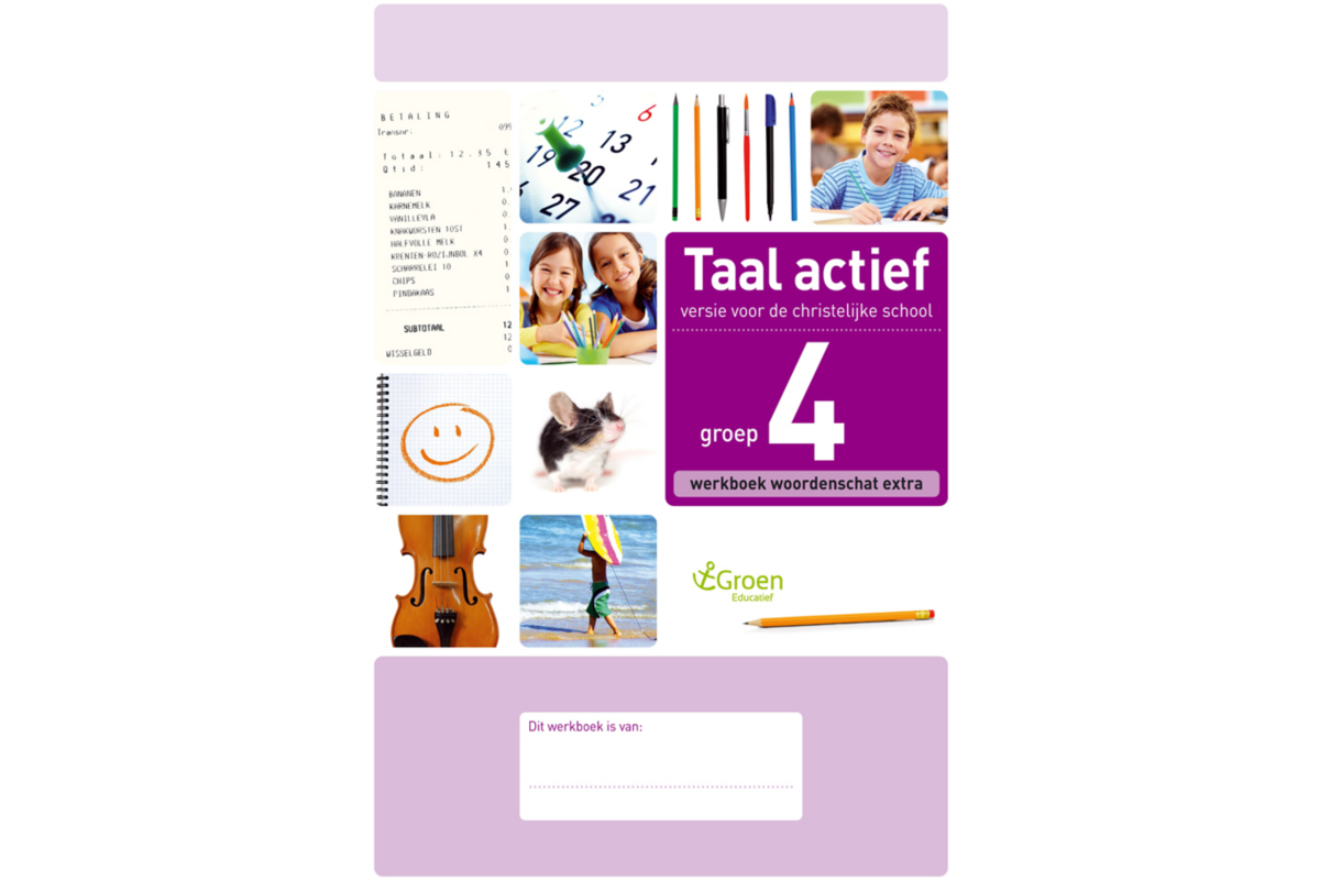 Taal actief 4 gr. 4 parallelversie werkboek Woordenschat Extra (5ex)