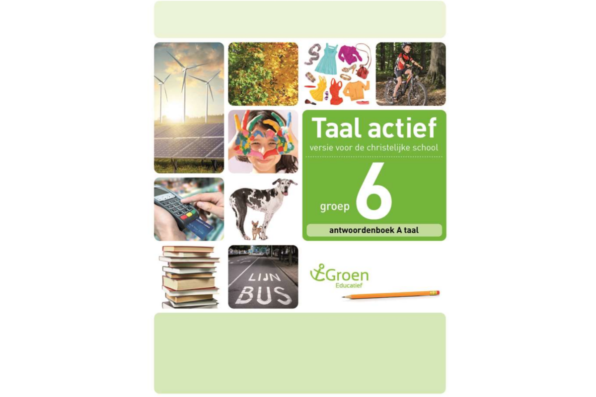 Taal actief 4 gr. 6 parallelversie antwoordenboek a taal