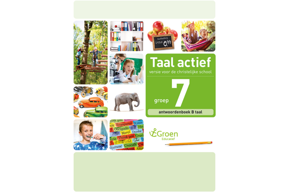 Taal actief 4 gr. 7 parallelversie antwoordenboek B taal