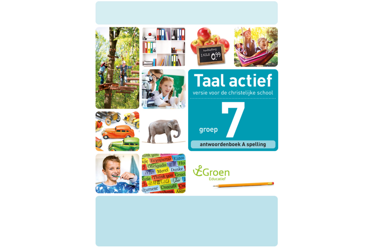 Taal actief 4 gr. 7 parallelversie antwoordenboek A spelling