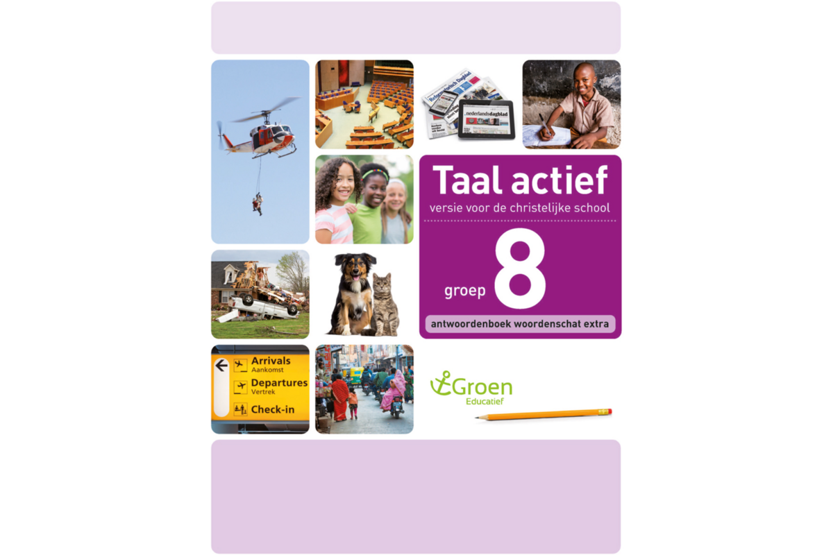 Taal actief 4 gr. 8 parallelversie antwoordenboek woordenschat extra