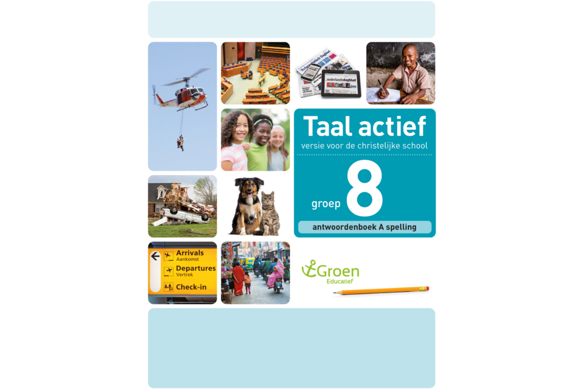 Taal actief 4 gr. 8 parallelversie antwoordenboek A spelling