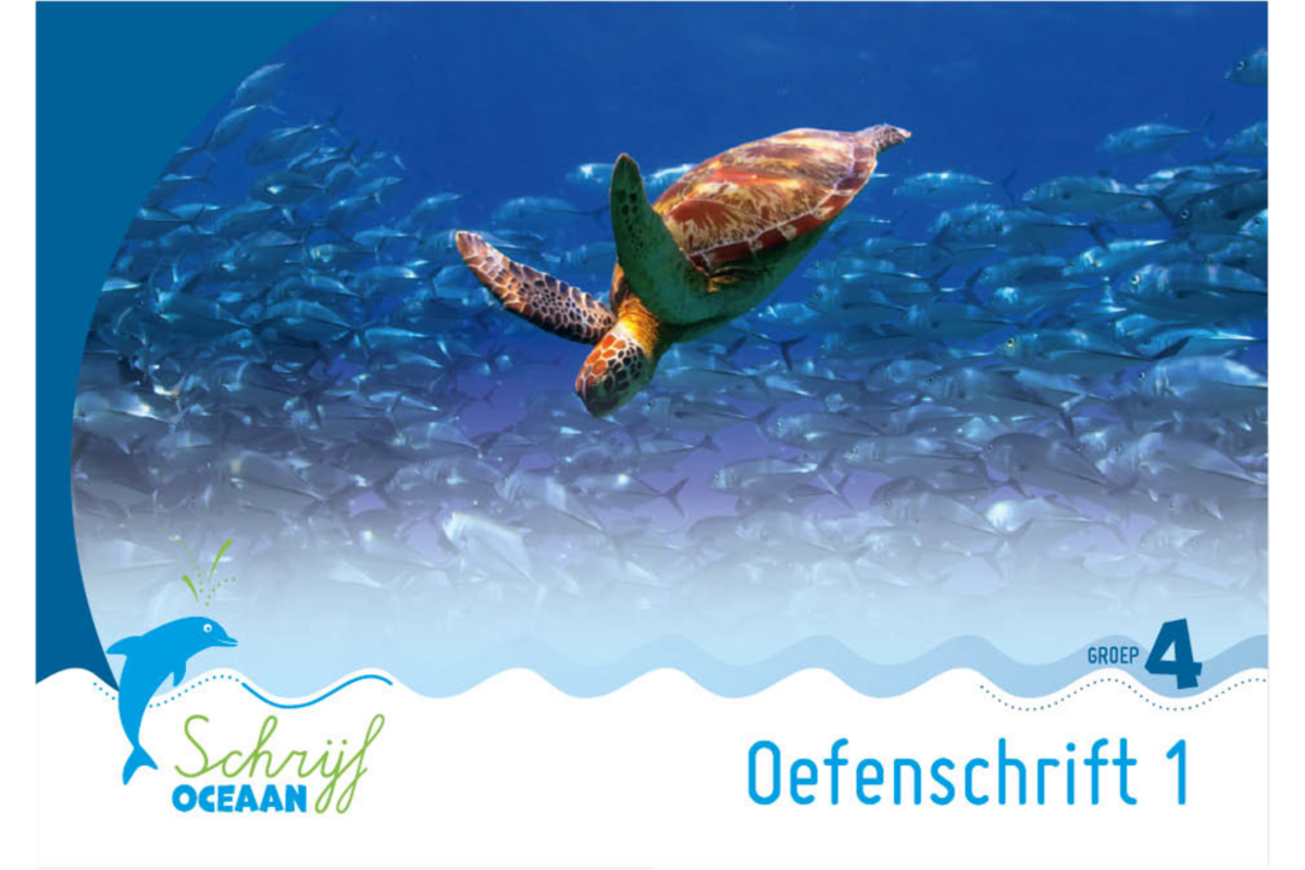 SchrijfOceaan groep 4 Oefenschrift 1 (5 stuks)