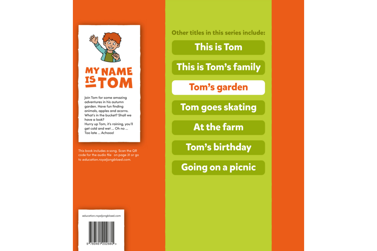 My name is Tom 2 prentenboek Tom’s back garden