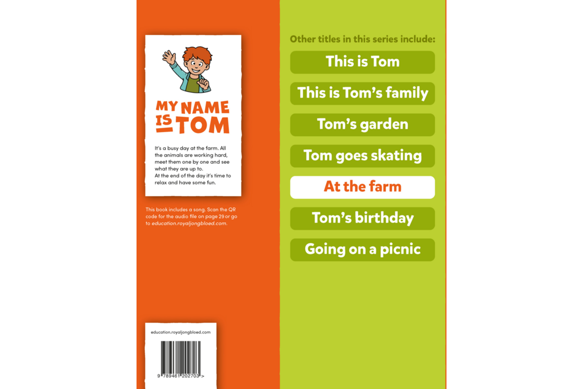 My name is Tom 2 prentenboek 'To' the farm