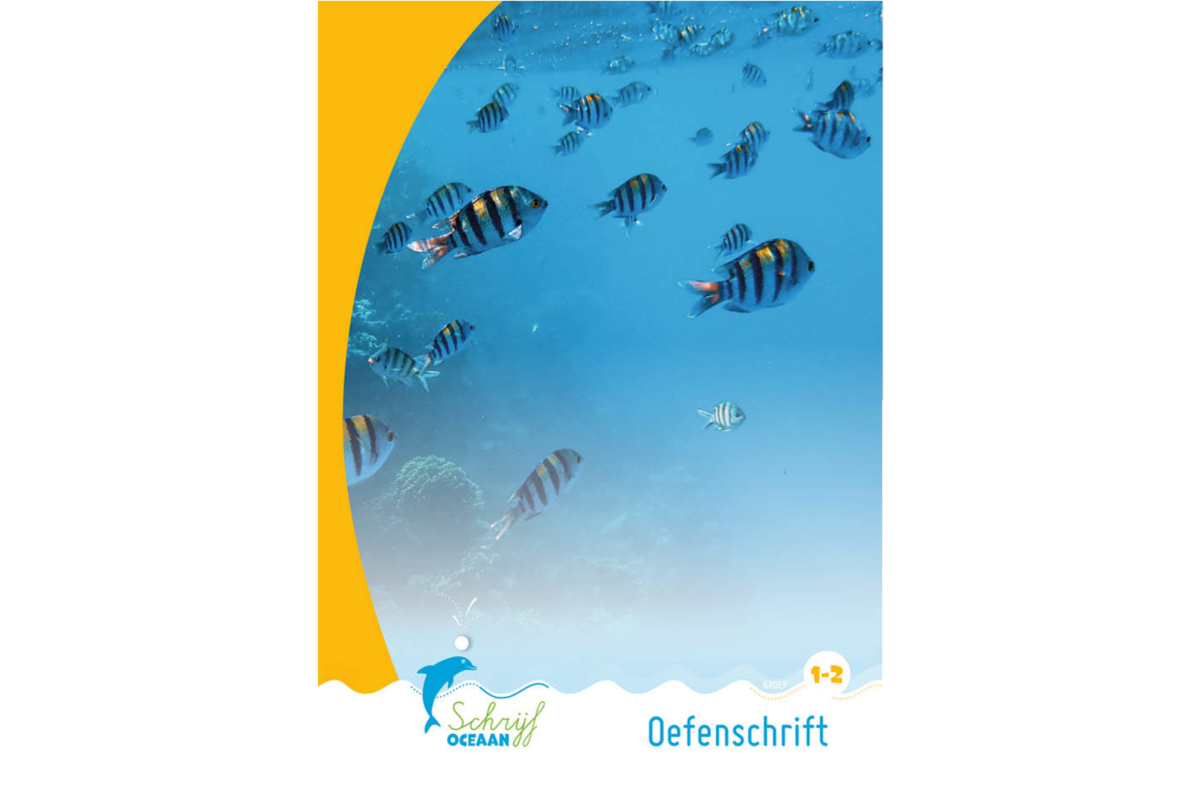 SchrijfOceaan groep 1/2 Oefenschrift niveau 1 (5 stuks)