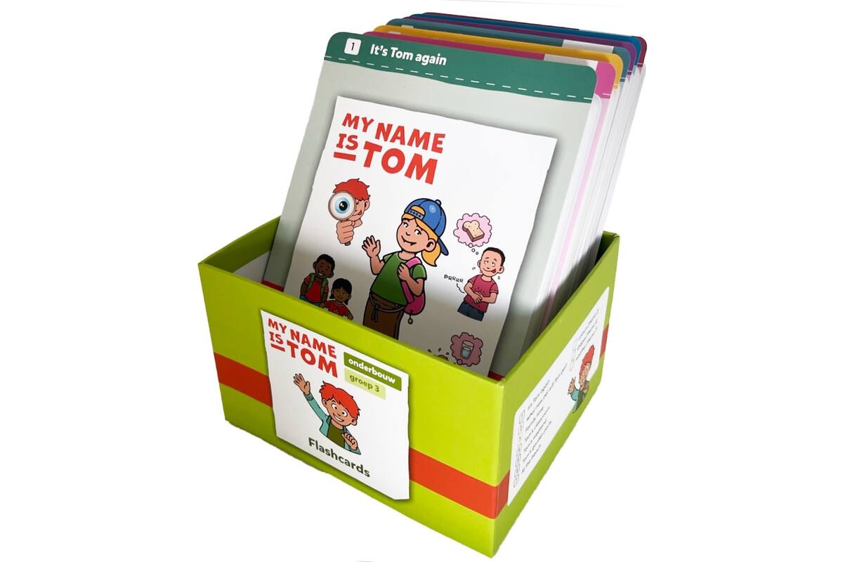 My name is Tom 2 flashcards groep 3