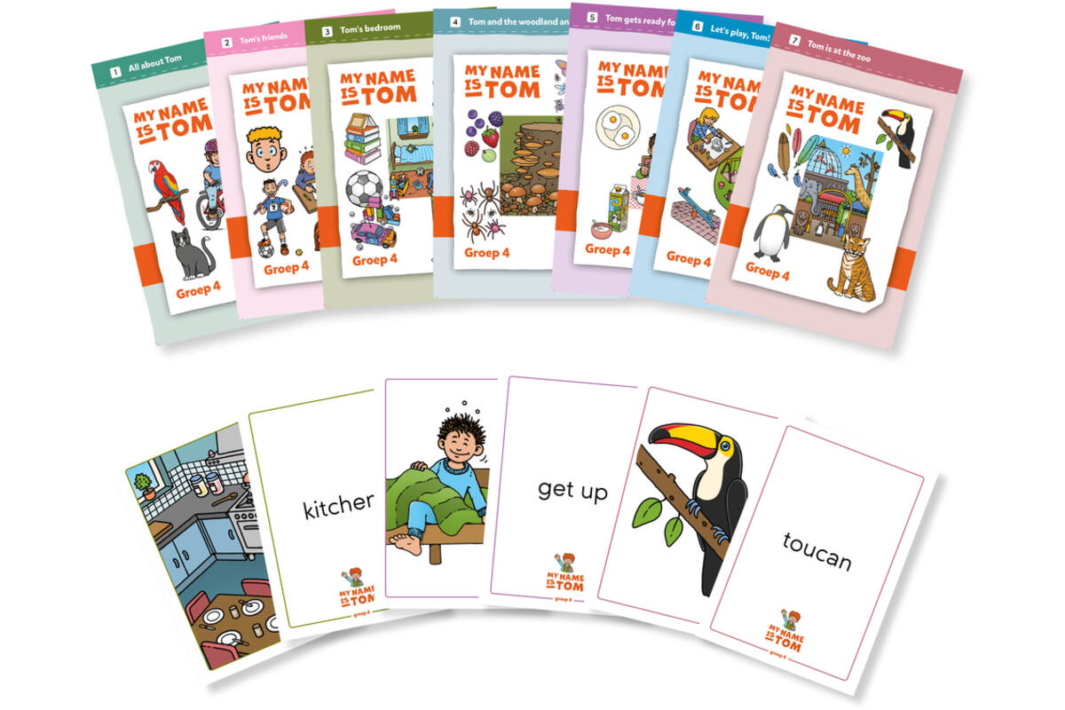 My name is Tom 2 flashcards groep 4