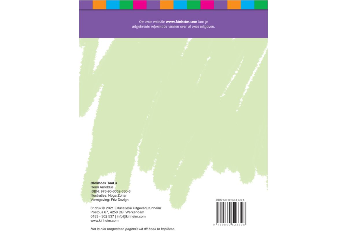Blokboek taal groep 3 (5 stuks)