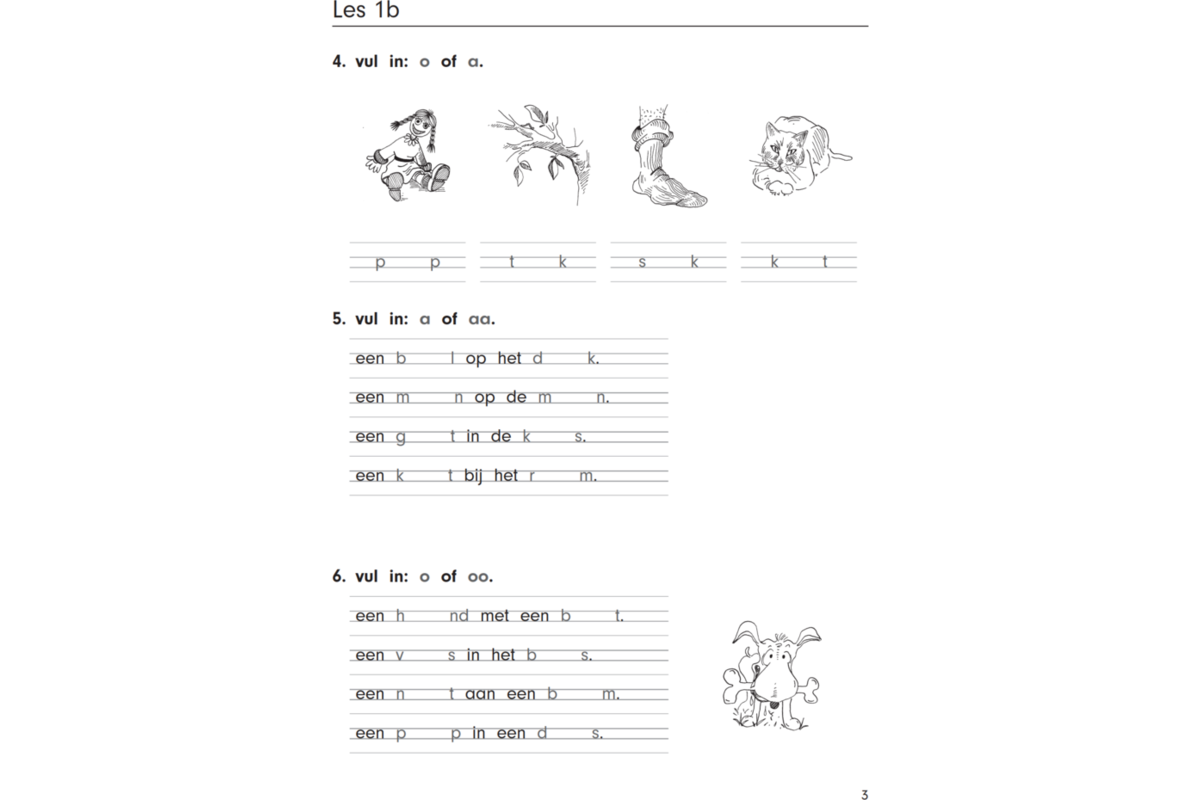 Blokboek taal groep 3 (5 stuks)