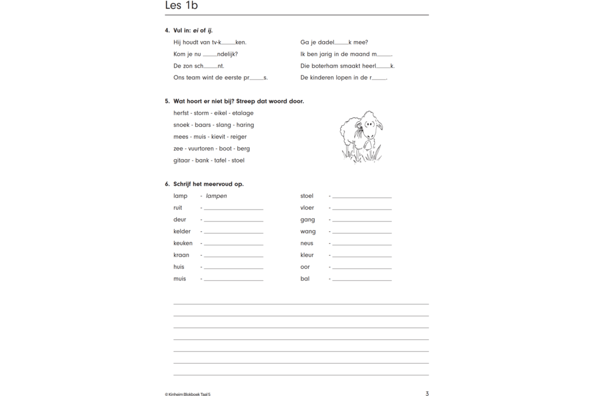 Blokboek taal groep 5 (5 stuks)
