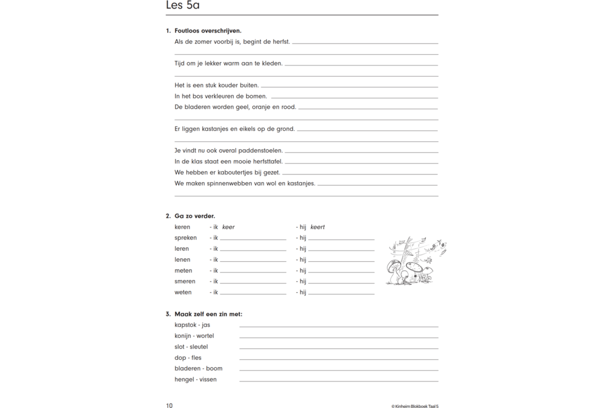 Blokboek taal groep 5 (5 stuks)
