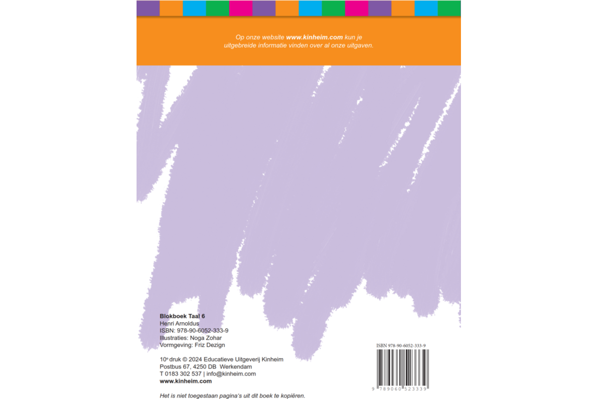 Blokboek taal groep 6 (5 stuks)