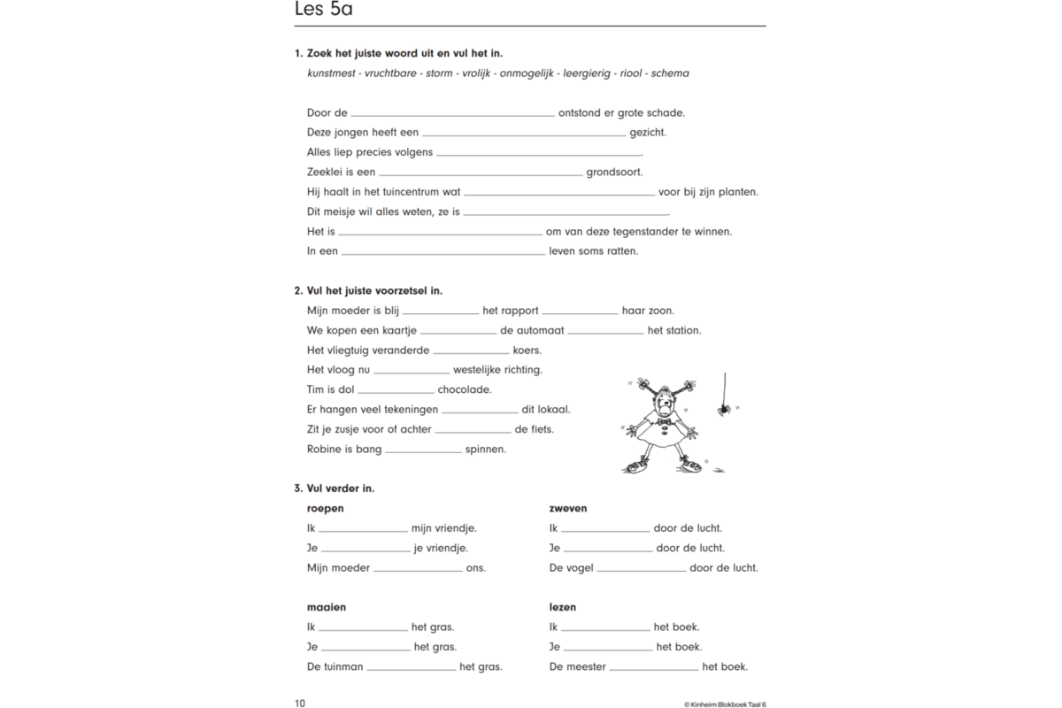 Blokboek taal groep 6 (5 stuks)