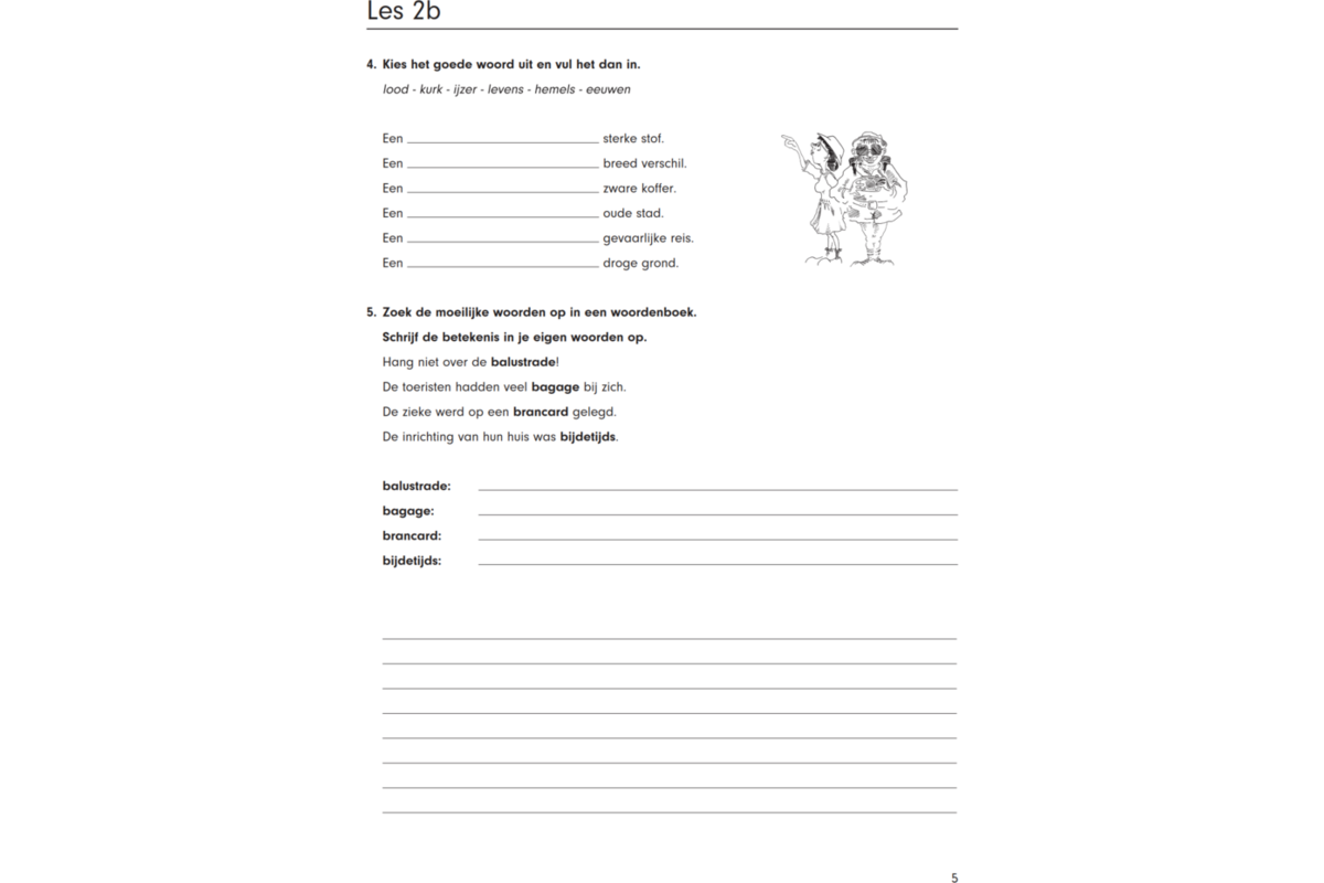 Blokboek taal groep 7 (5 stuks)