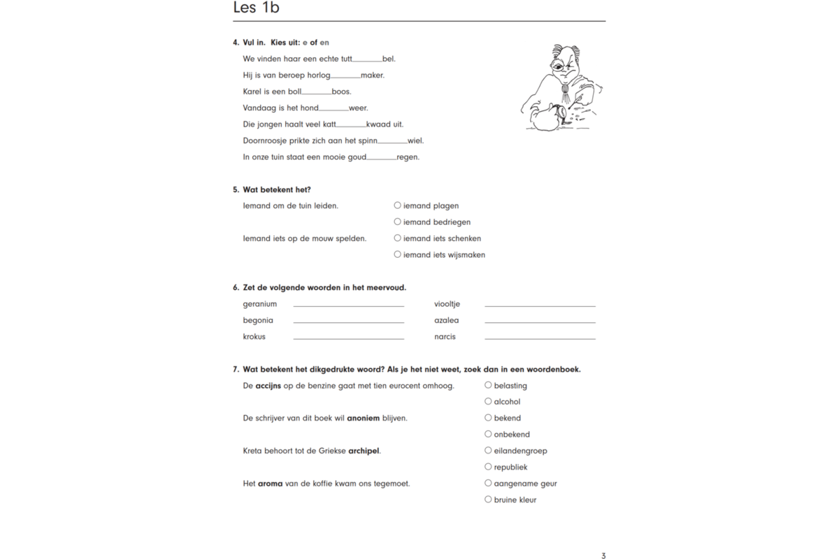 Blokboek taal groep 7 extra (5 stuks)