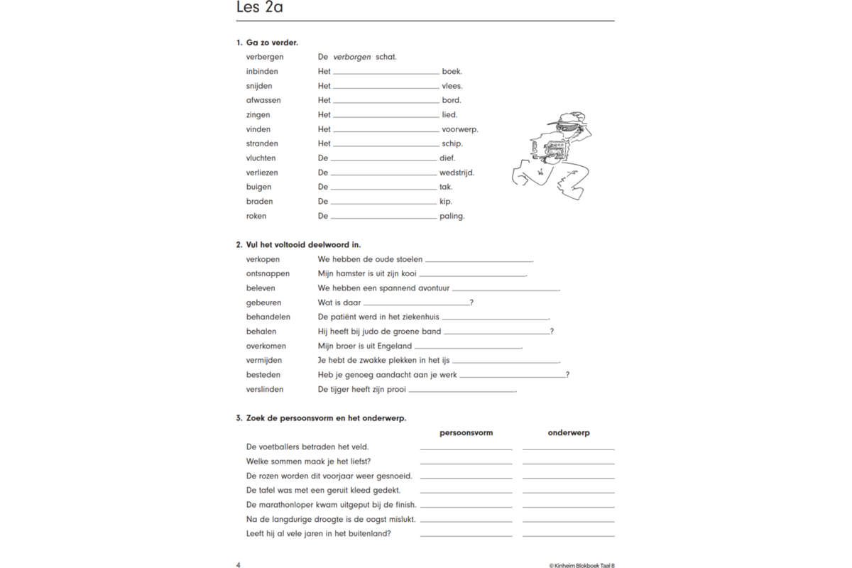 Blokboek taal groep 8 (5 stuks)