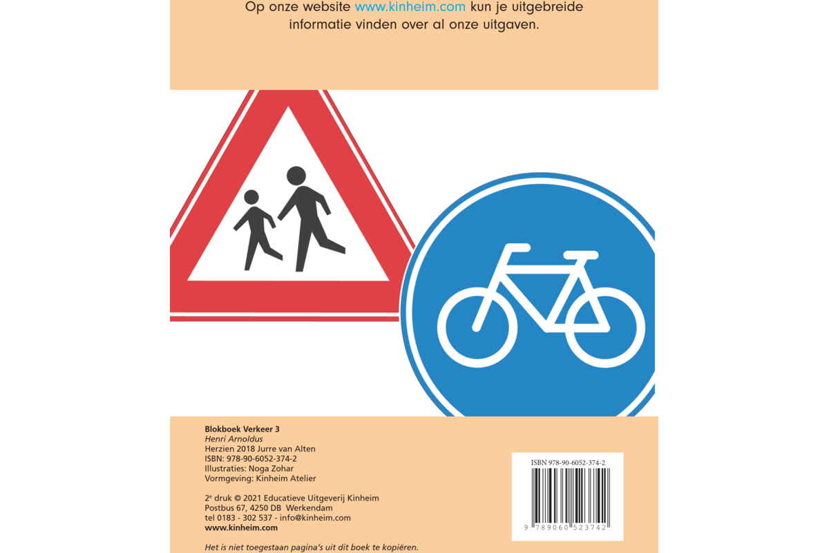Blokboek verkeer groep 3 (5 stuks)