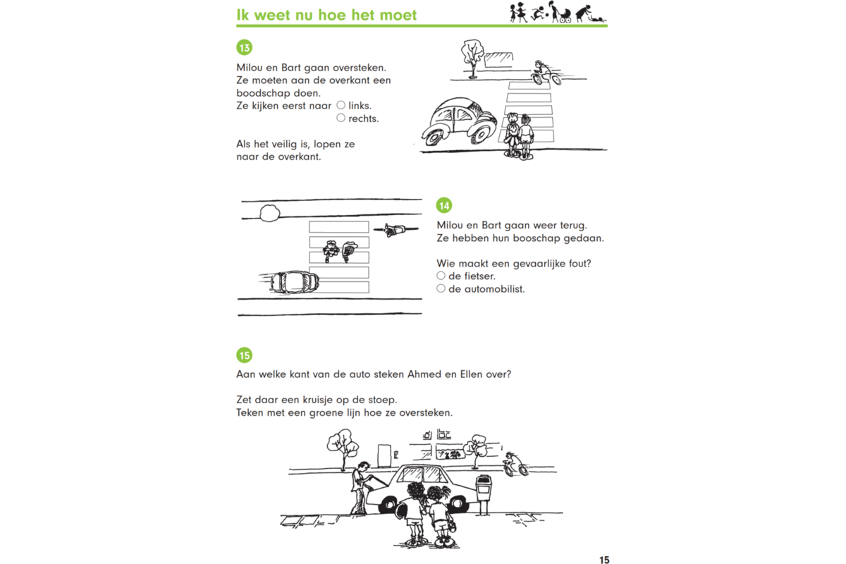 Blokboek verkeer groep 4 (5 stuks)