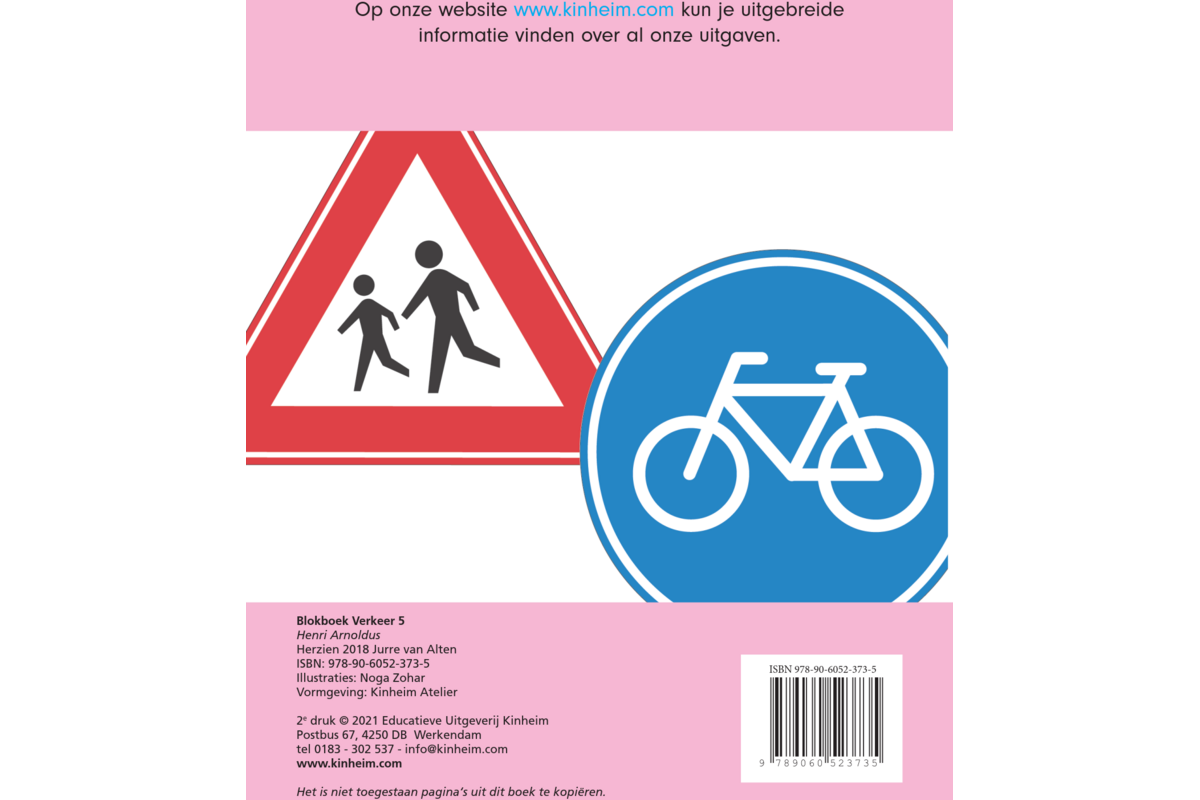 Blokboek verkeer groep 5 (5 stuks)