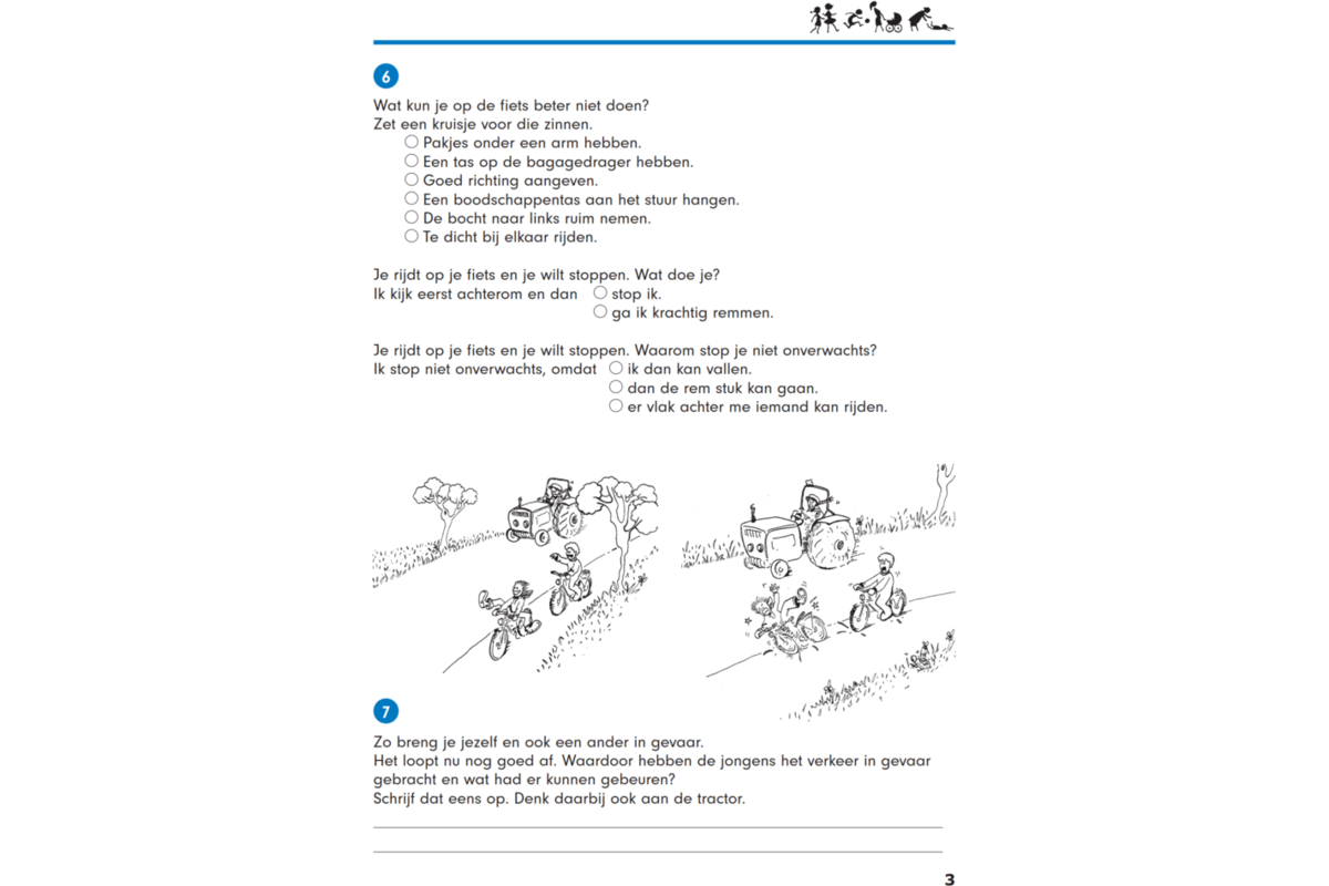 Blokboek verkeer groep 6