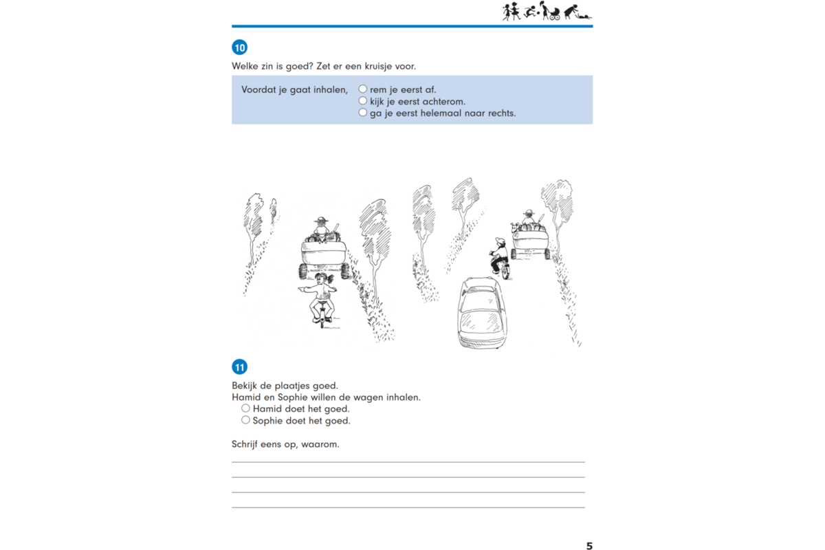 Blokboek verkeer groep 6