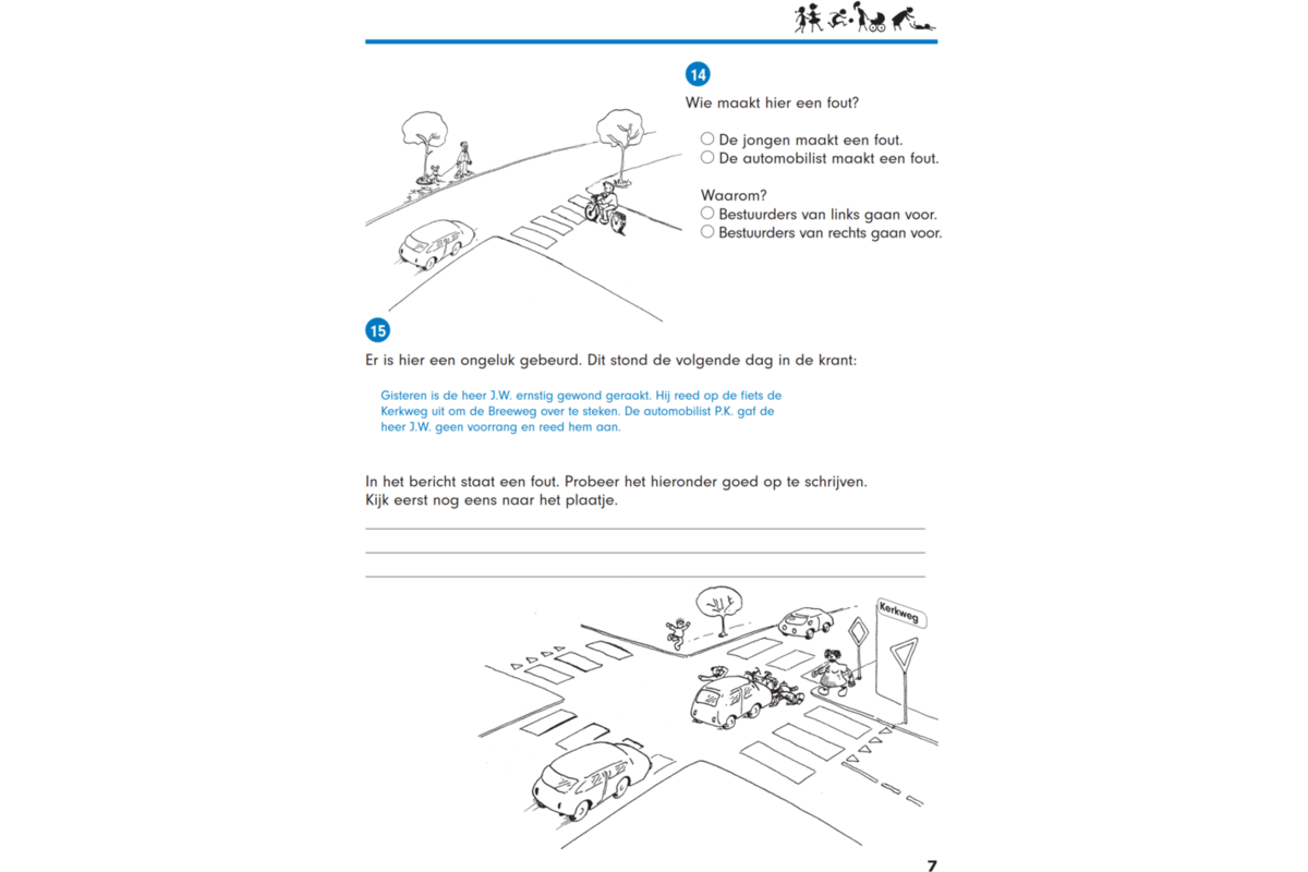 Blokboek verkeer groep 6
