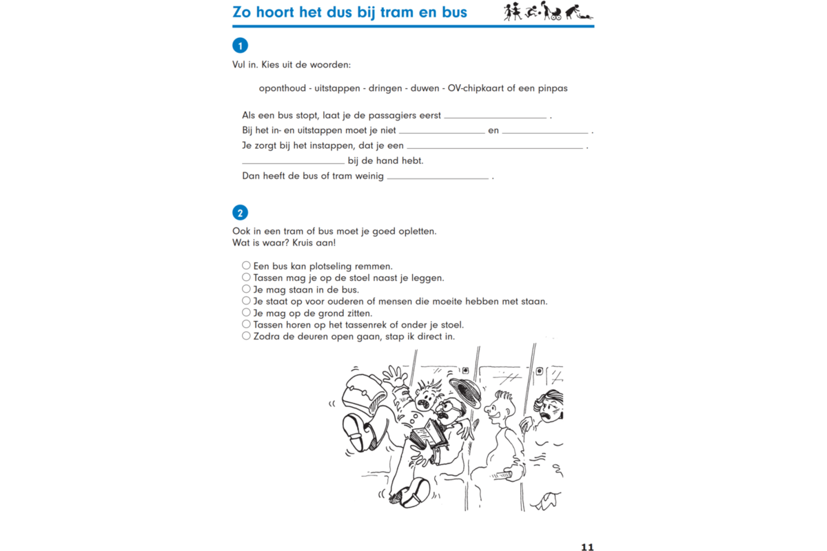 Blokboek verkeer groep 6