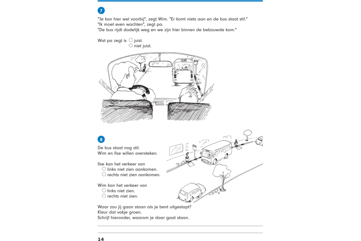 Blokboek verkeer groep 6