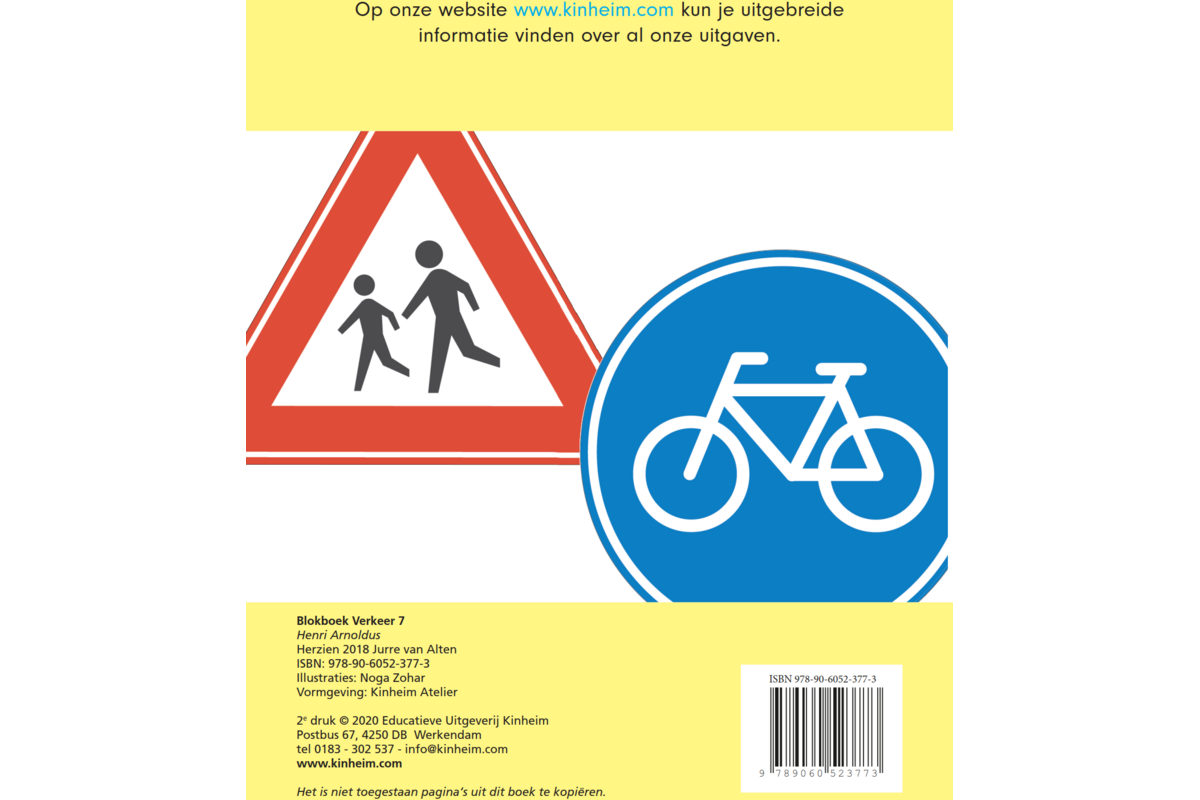 Blokboek verkeer groep 7 (5 stuks)