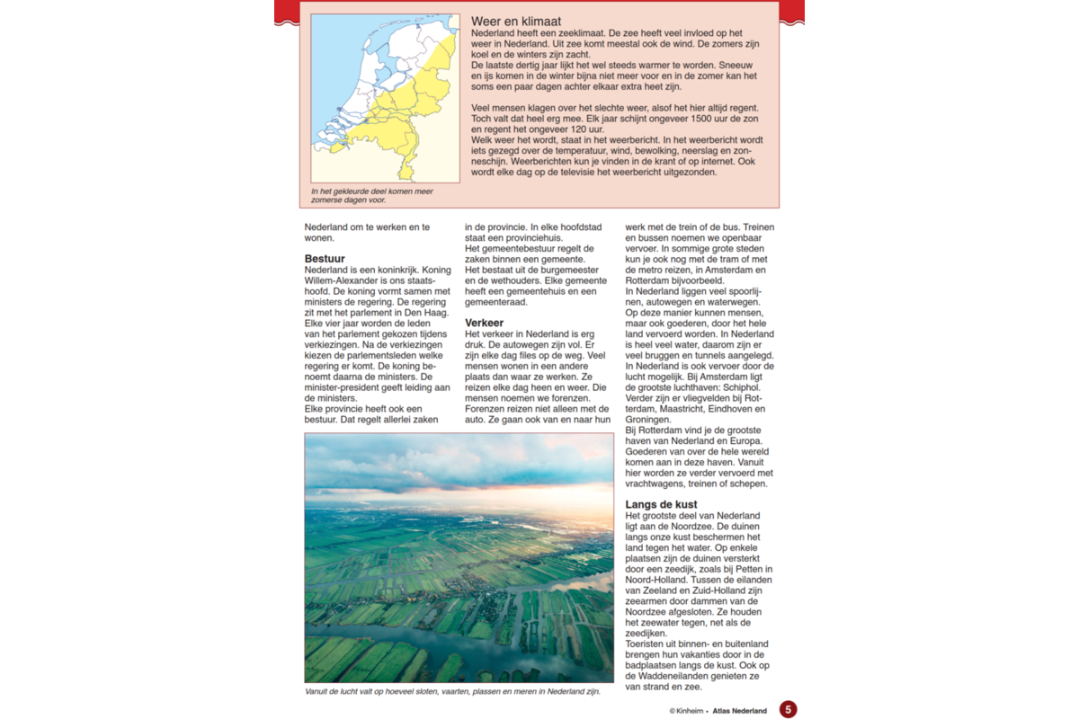 Atlas van Nederland herziene uitgave